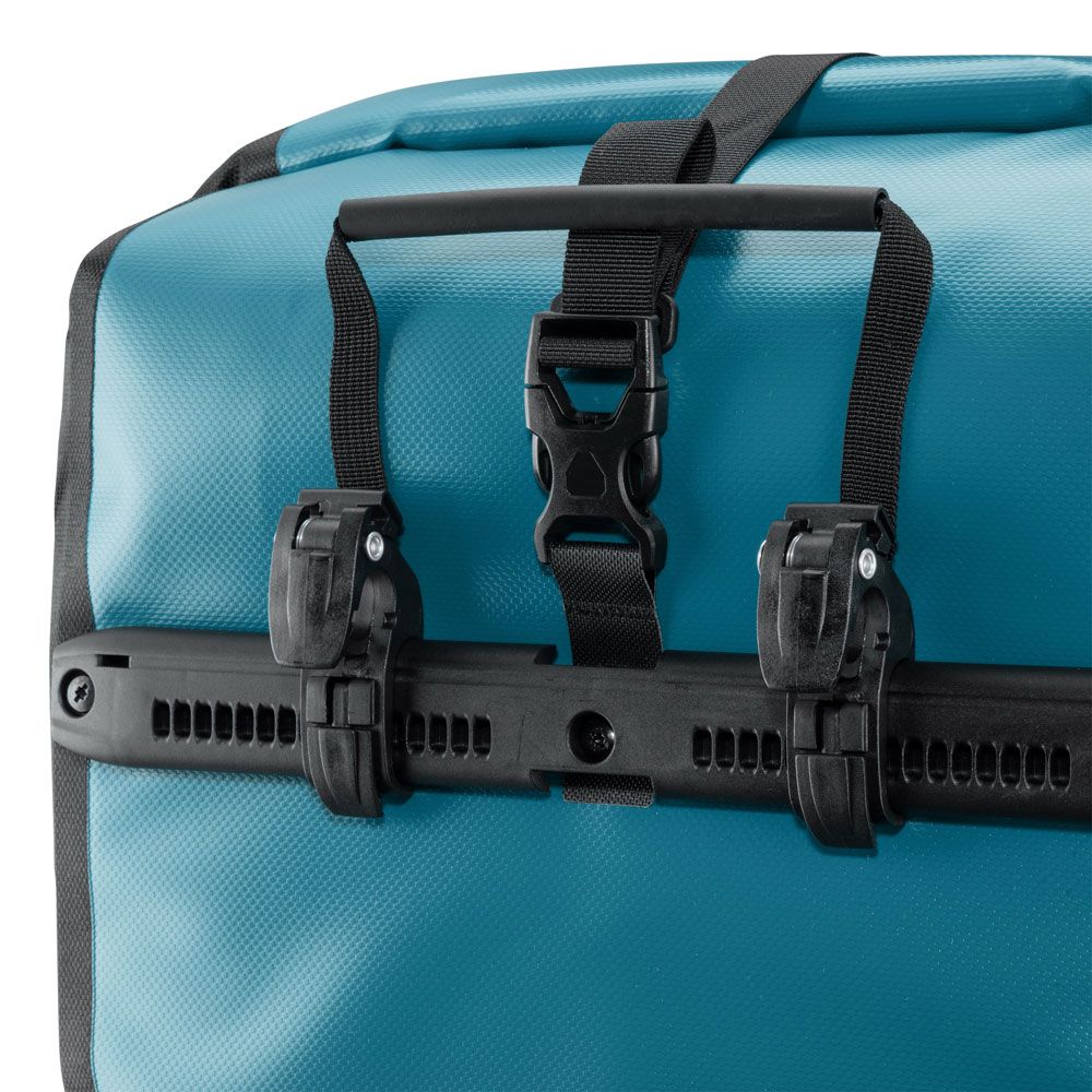 Гермосумка велосипедная Ortlieb Back-Roller Classic petrol-black, 20 л фото 3