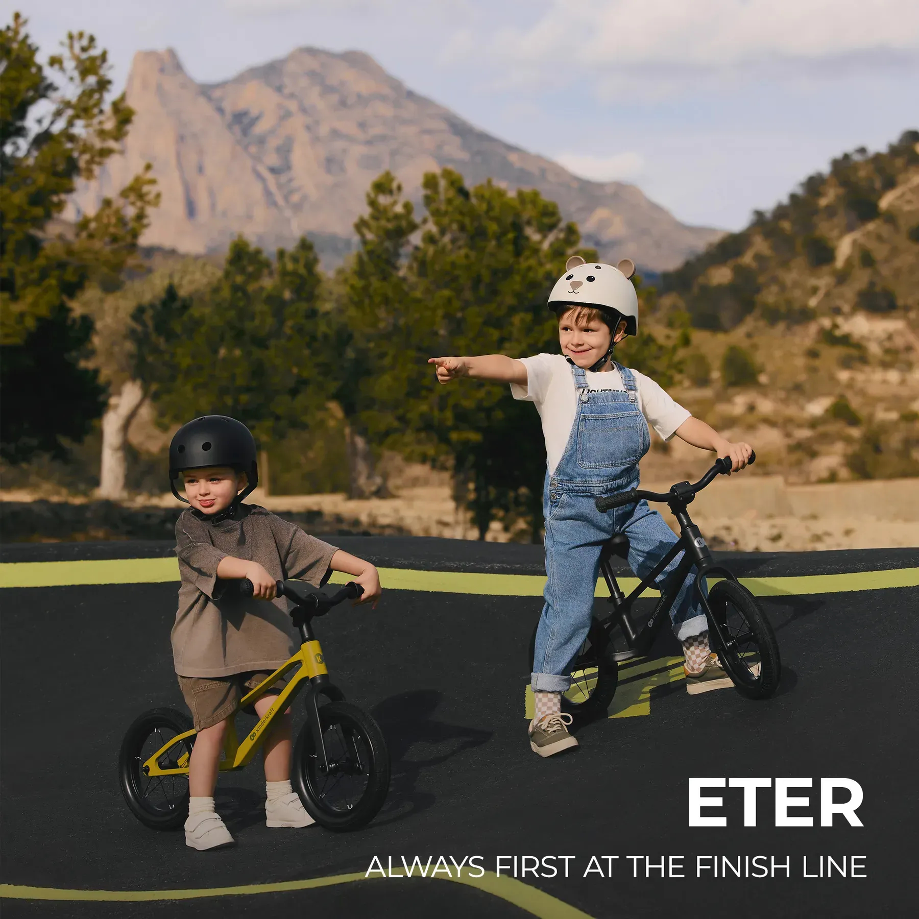 Беговел 12" Kinderkraft Eter Red фото 8