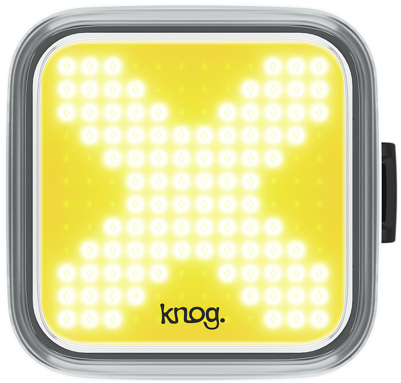 Мигалка передняя Knog Blinder X Front, 200 люмен, 8 режимов, серая фото 1