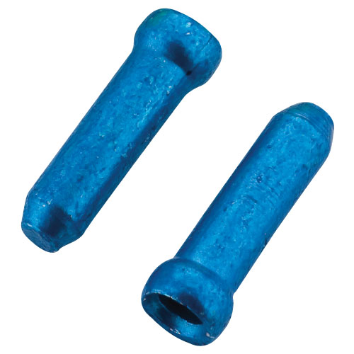 Законцовка троса JAGWIRE BOT117-C8 - диам. 1.8 и тоньше Blue (500шт) фото 
