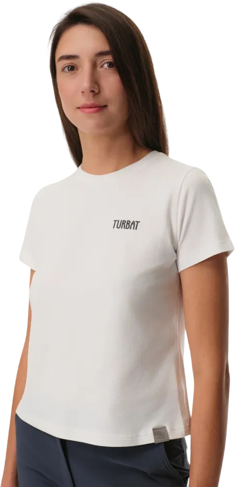 Футболка Turbat LOGO Wmn, жіноча, White, S фото 