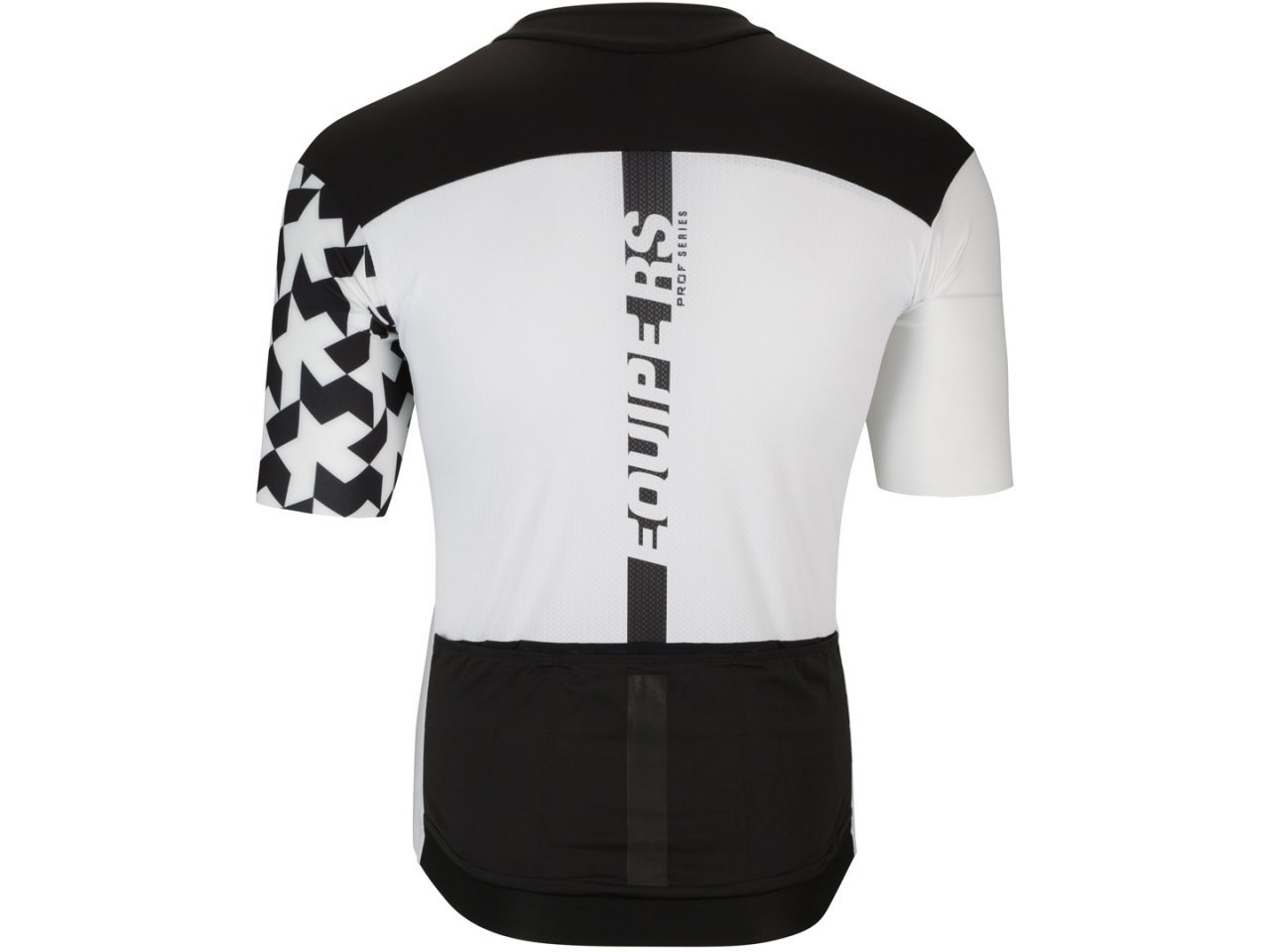Джерси ASSOS Equipe RS Aero SS, кор. рукав, мужское, бело-черное, XL фото 2