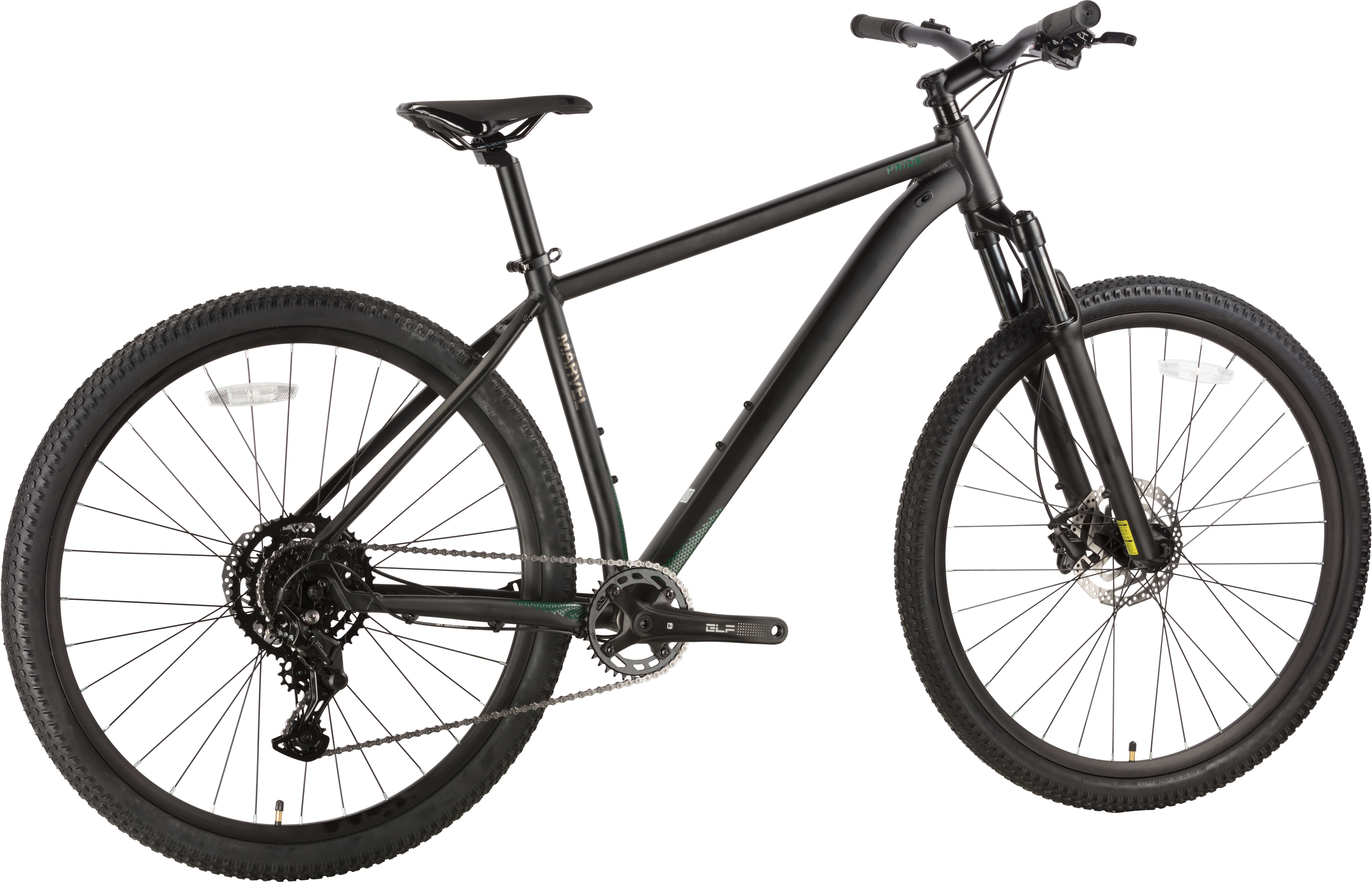 Велосипед 29" Pride MARVEL 9.3 рама - XL чорний B6 фото 3
