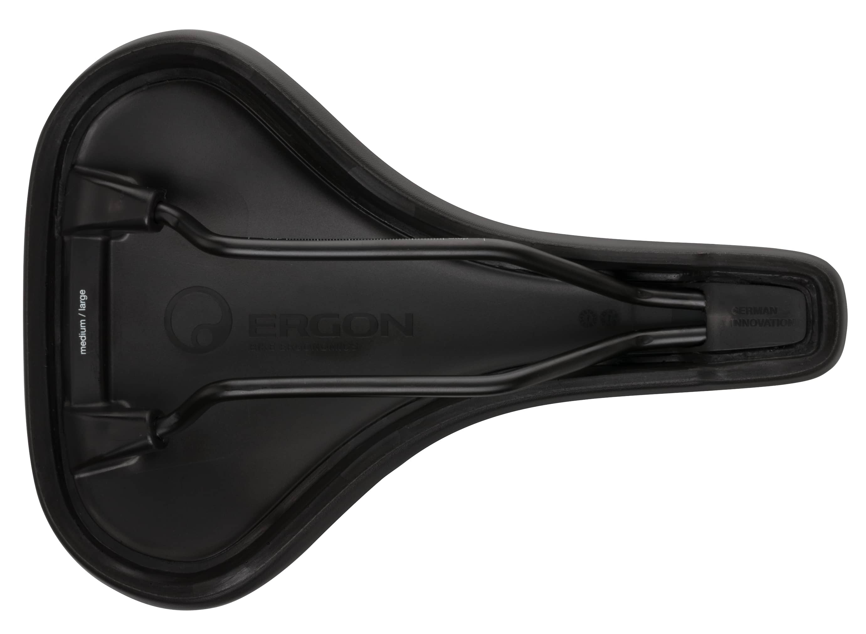 Сідло Ergon ST Gel Women M/L, 188 мм, чорне фото 5