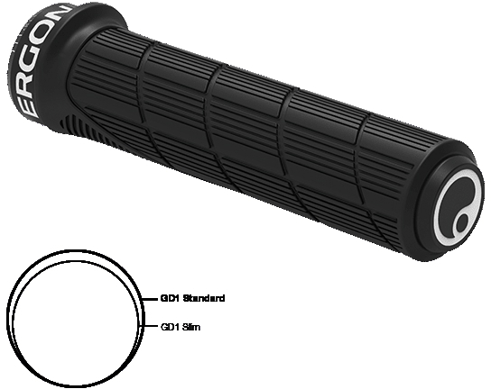Грипсы Ergon GD1 Evo, Black фото 5