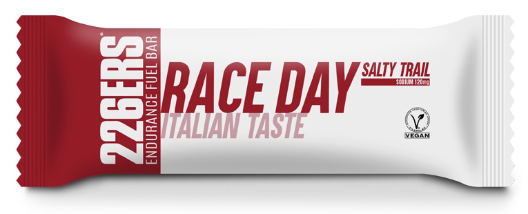 Батончик 226ERS Race Day Salty trail Energy італійський (зі смаком піци) 40г фото 
