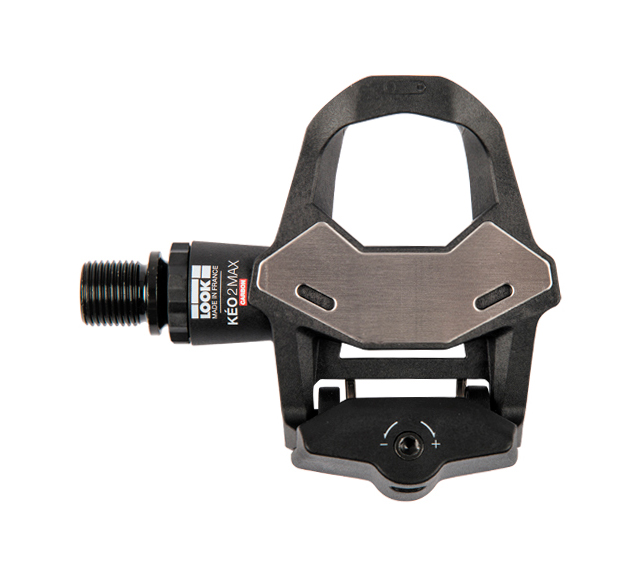 Педалі Look KEO 2 MAX CARBON, карбон, вісь chromoly 9/16" , чорні фото 