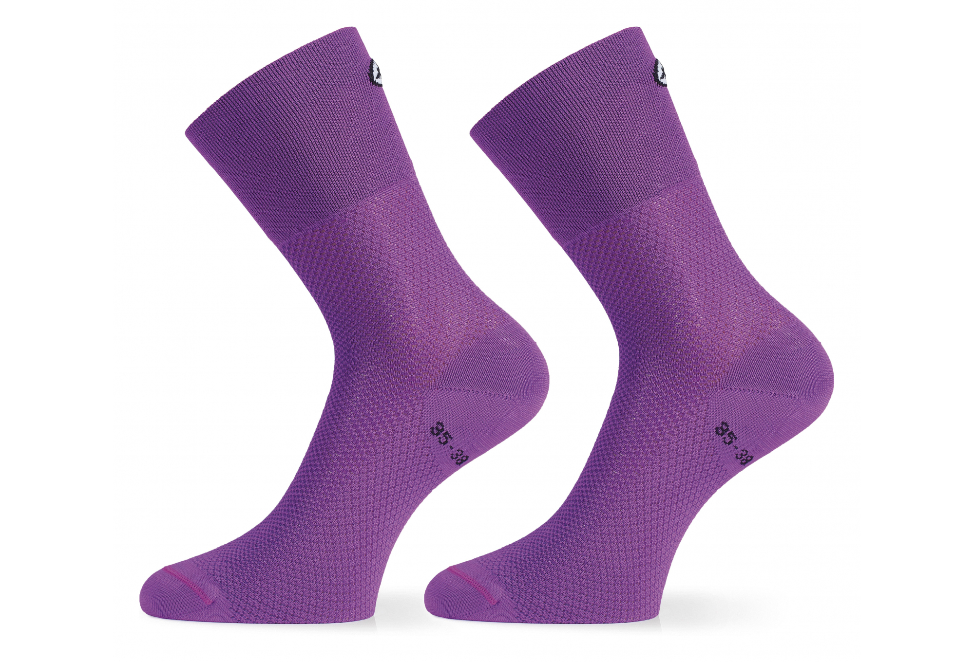 Шкарпетки ASSOS Mille GT Socks Venus, фіолетові, 0/35-38 фото 2