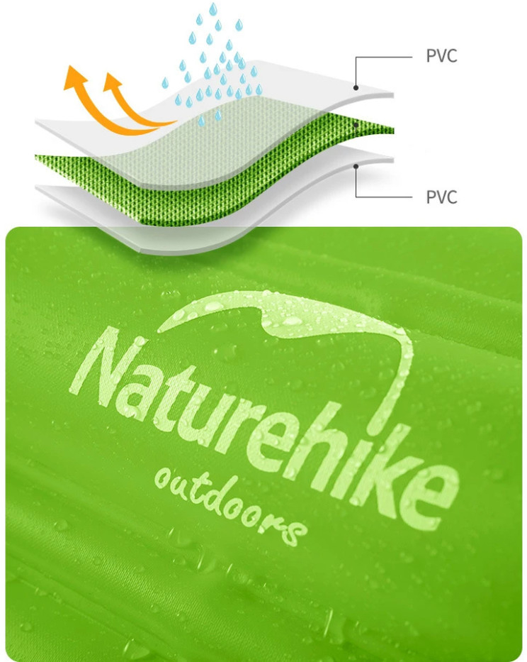 Гермомешок-буй Naturehike NH17S001-G, 18 л, зеленый фото 3