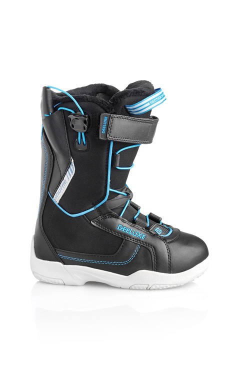 Ботинки сноубордические Deeluxe Shuffle One размер 26,5 black/blue фото 