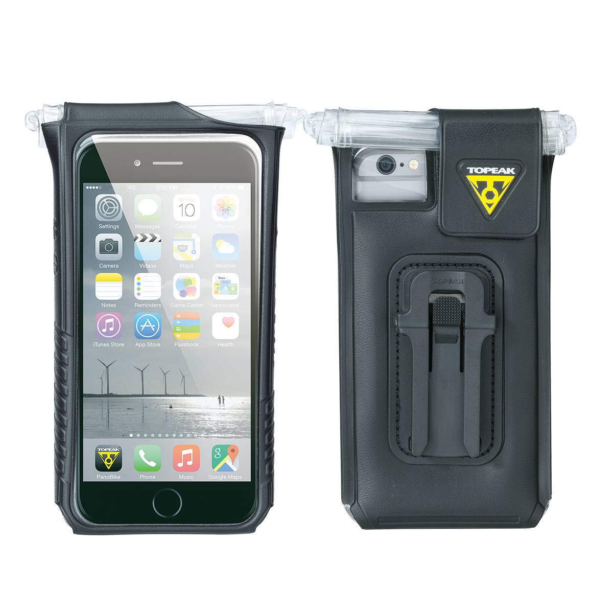 Сумка для телефона Topeak Smartphone DryBag, совместима с iPhone 6/6S/7/8, с фикс. F55, 57г, черн. фото 