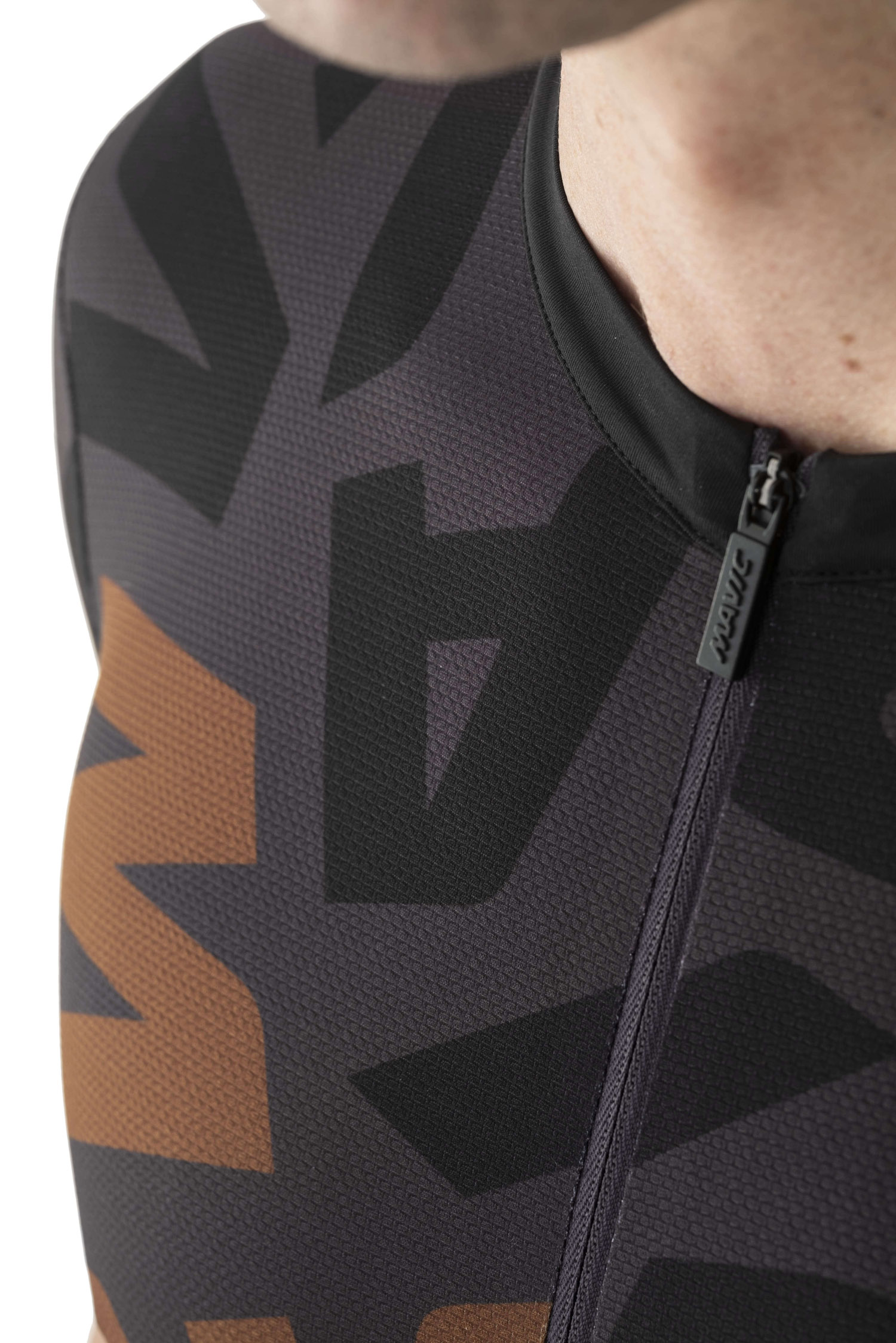 Джерси Mavic Aksium Graphic кор рукав мужское bronze carbon XL фото 4