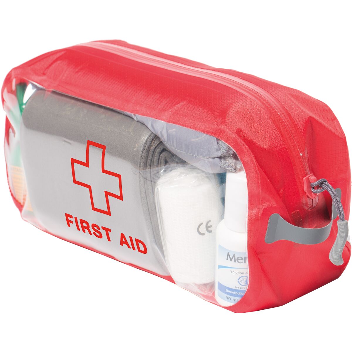 Органайзер Exped CLEAR CUBE FIRST AID M red - M фото 
