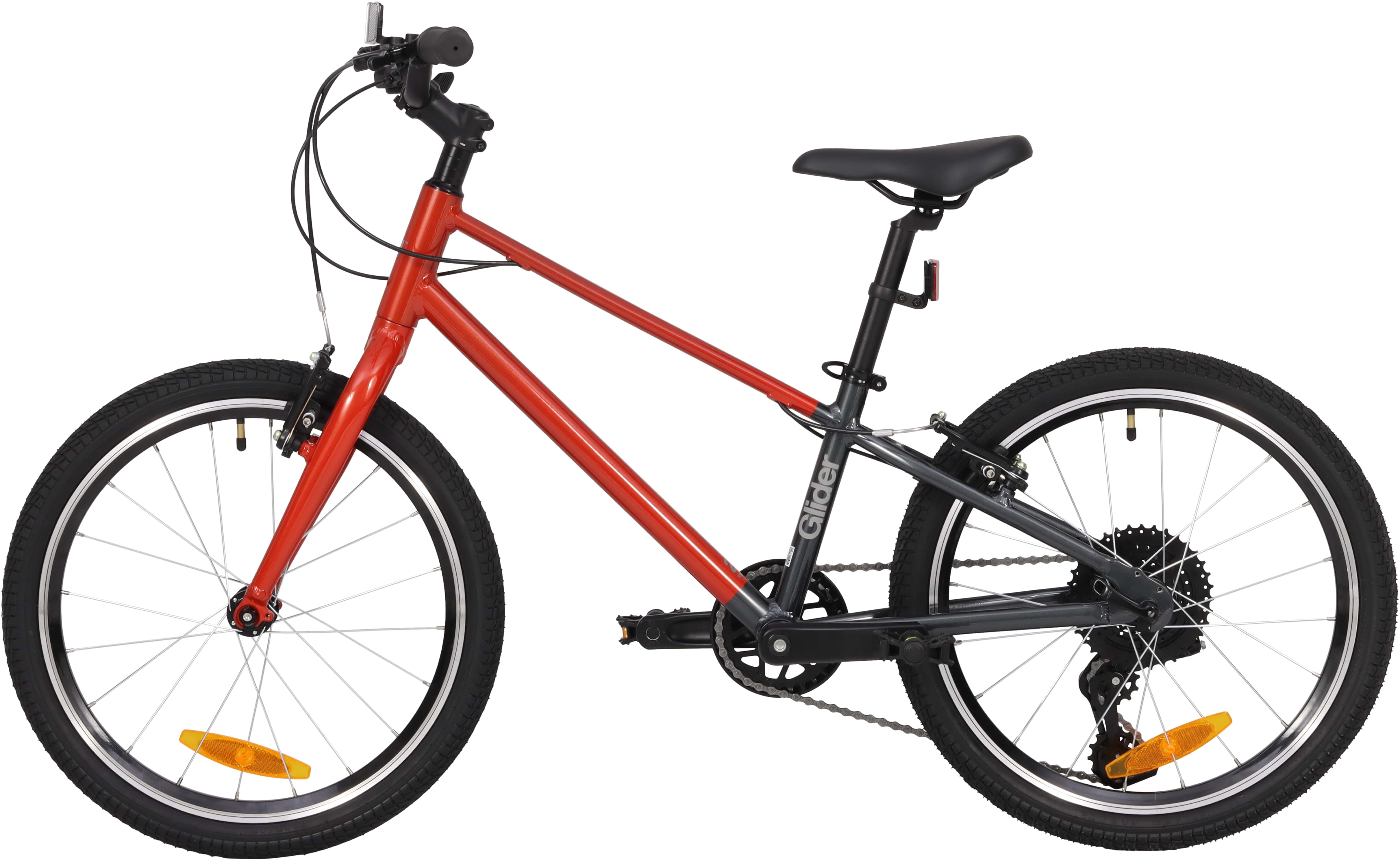 Велосипед 20" Pride GLIDER 2.2 красный A5 фото 4