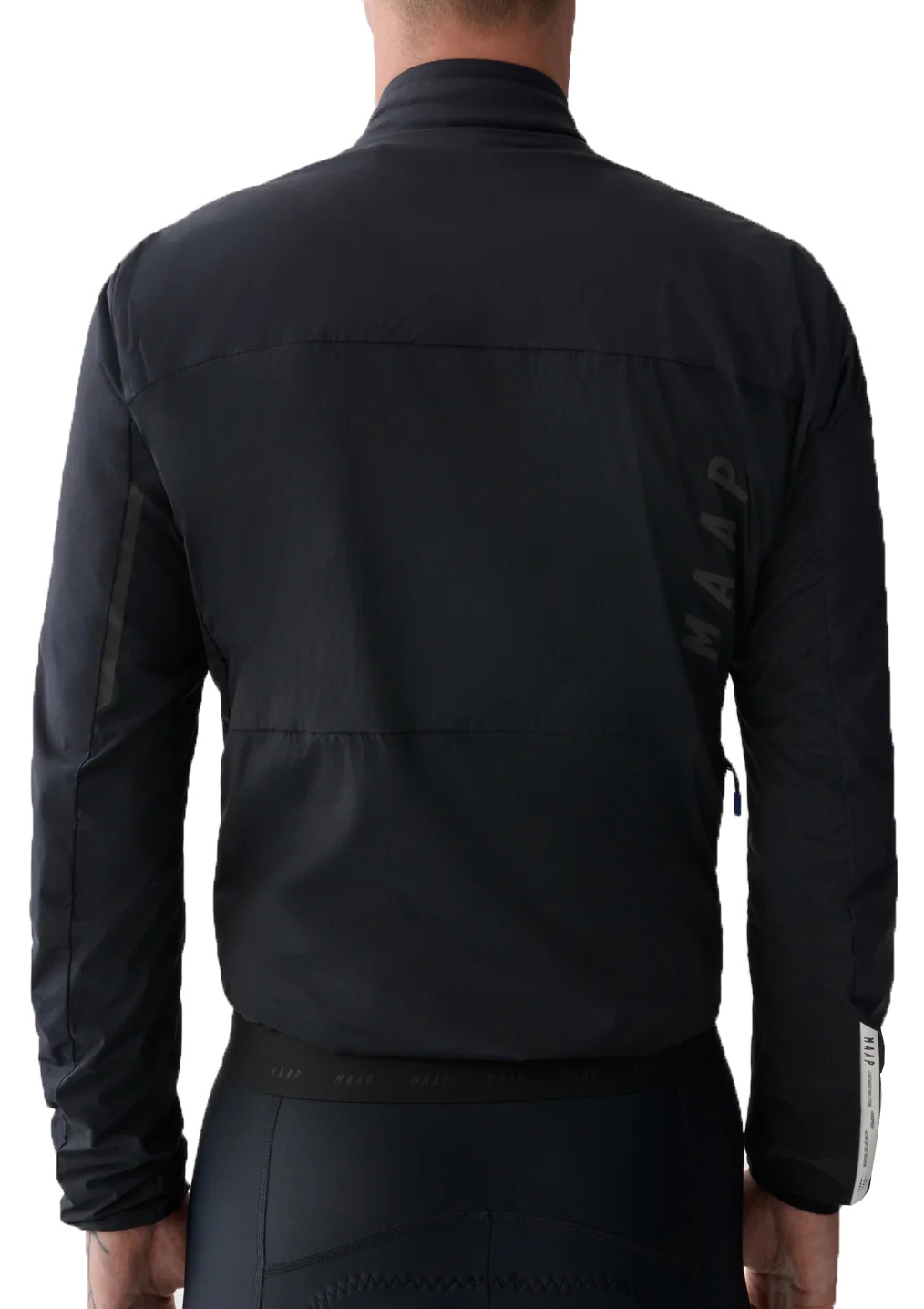 Велокуртка MAAP Flow Insulated Jacket 2 Jet Black, чоловіча, S фото 4