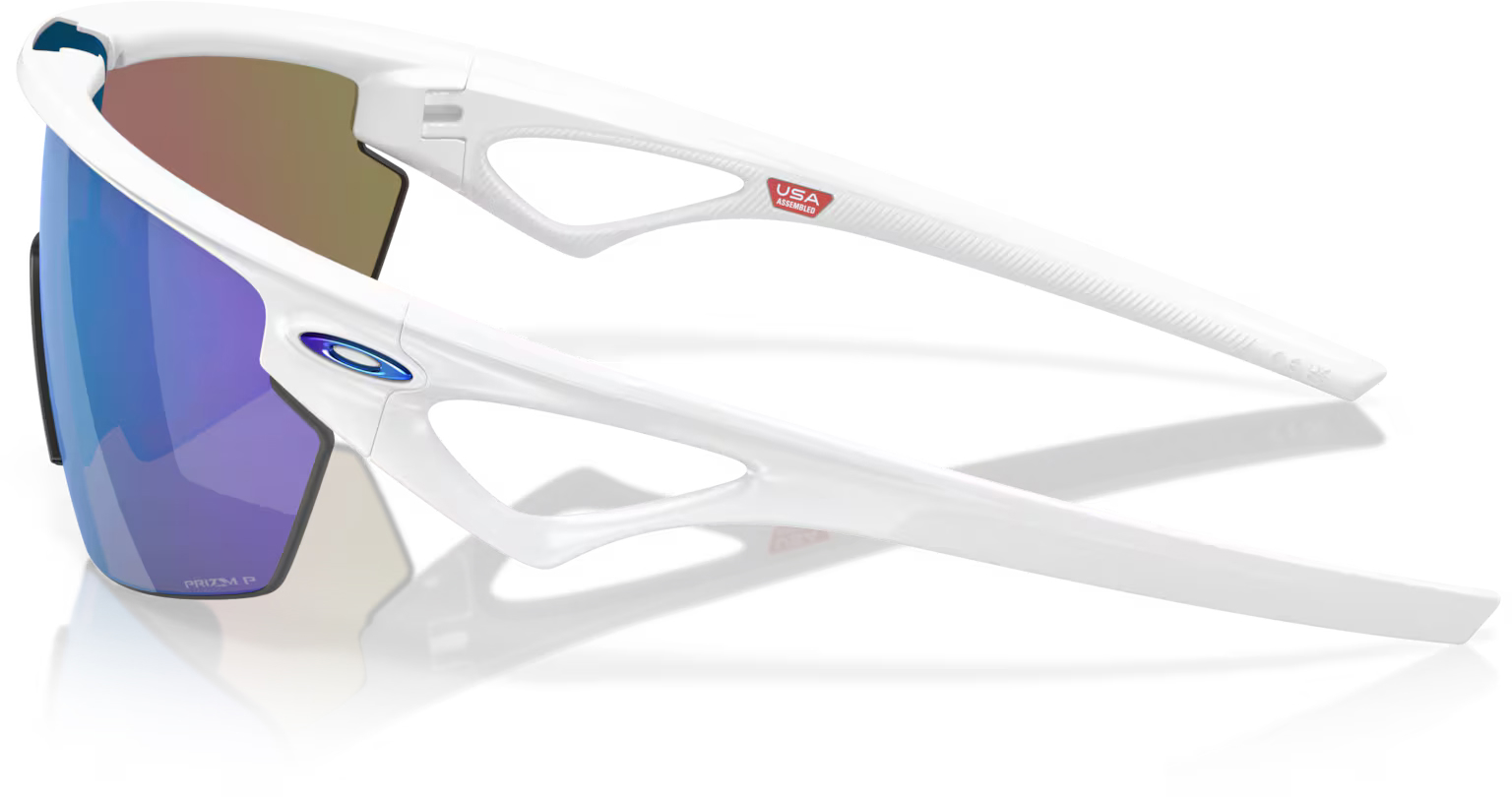 Очки Oakley SPHAERA Matte White / Prizm Sapphire Polarized фото 3