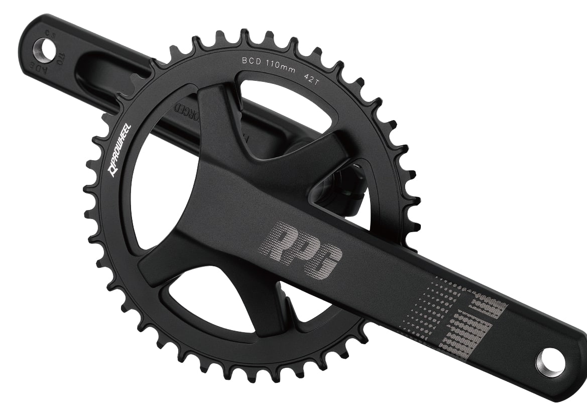 Комплект шатунів PROWHEEL RPG-FD16A-TT, (12S/11S), 170mm, 40T black фото 