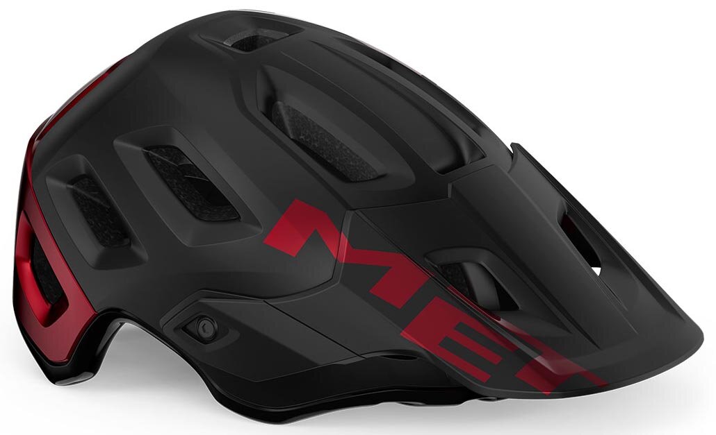 Шолом Met ROAM MIPS CE розмір M (56-58), black red metallic glossy, чорно-червоний металік глянцевий фото 