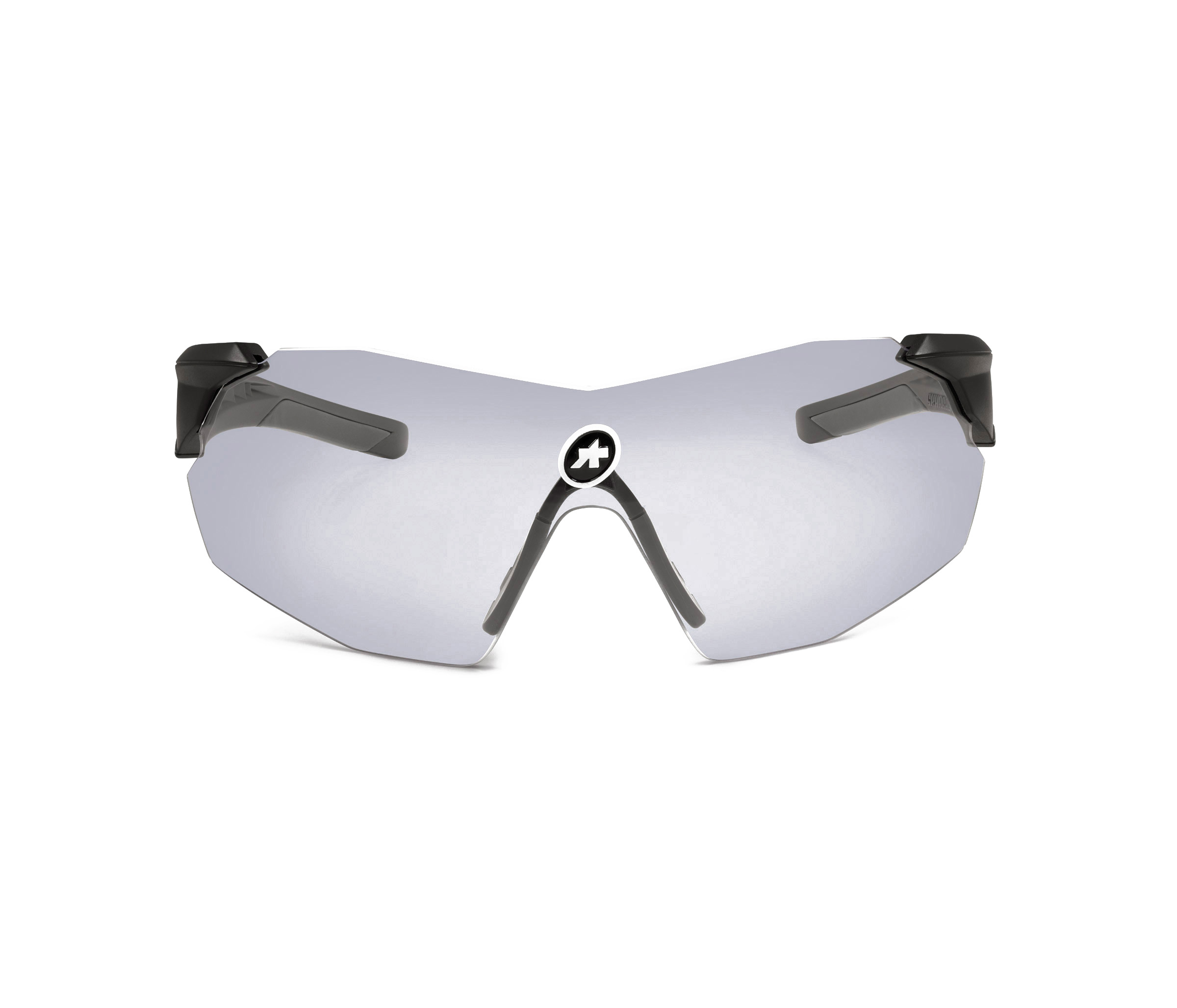Очки ASSOS Eye Protection Skharab Pluto Grey, фотохром, черные, серая линза фото 