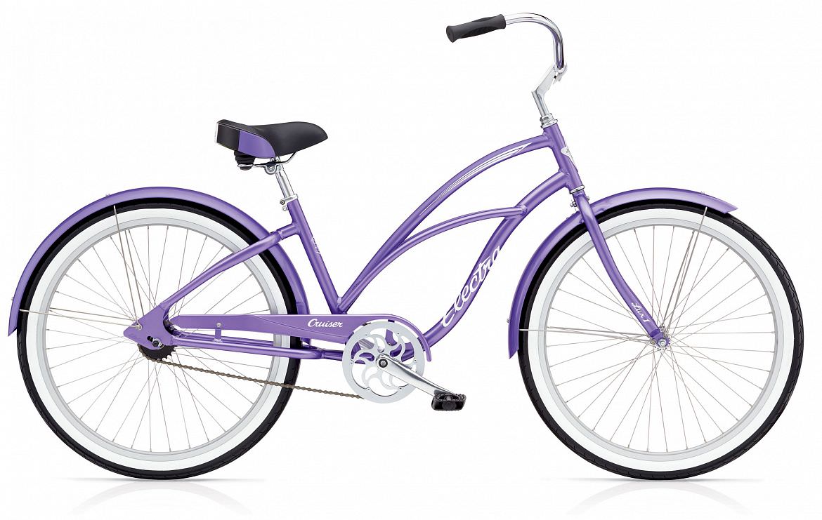 Велосипед 26" Electra Cruiser Lux 1 Ladies' Purple Metallic фото 1