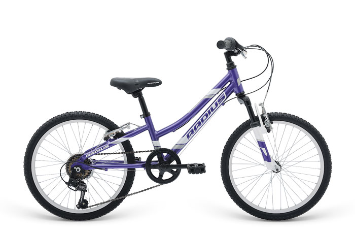 Велосипед 20" Radius Ponyridge AL рама- 10.5" Gloss Purple/Gloss White/Gloss Chrome