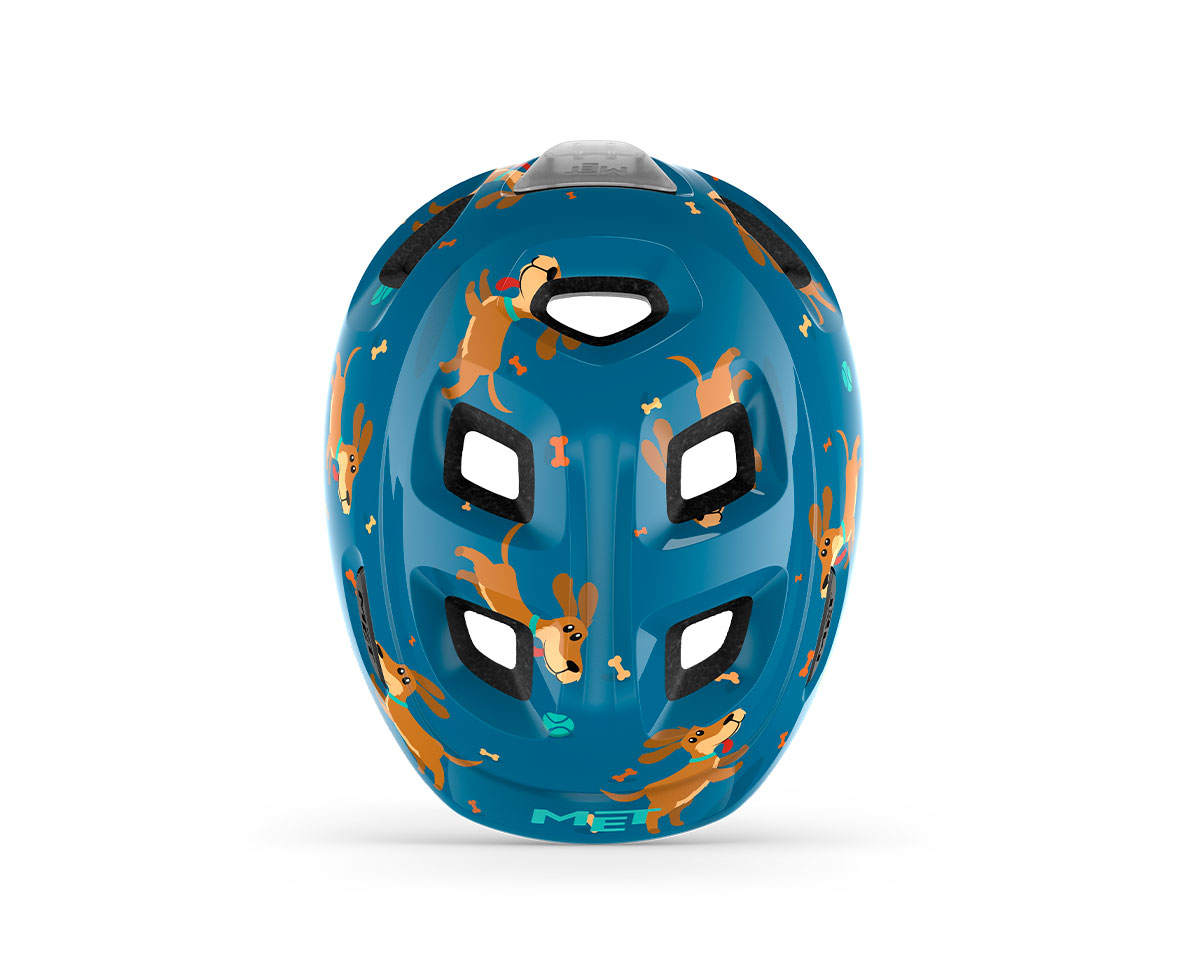 Шолом Met HOORAY MIPS CE розмір S (52-55), Blue Teckel Glossy фото 4