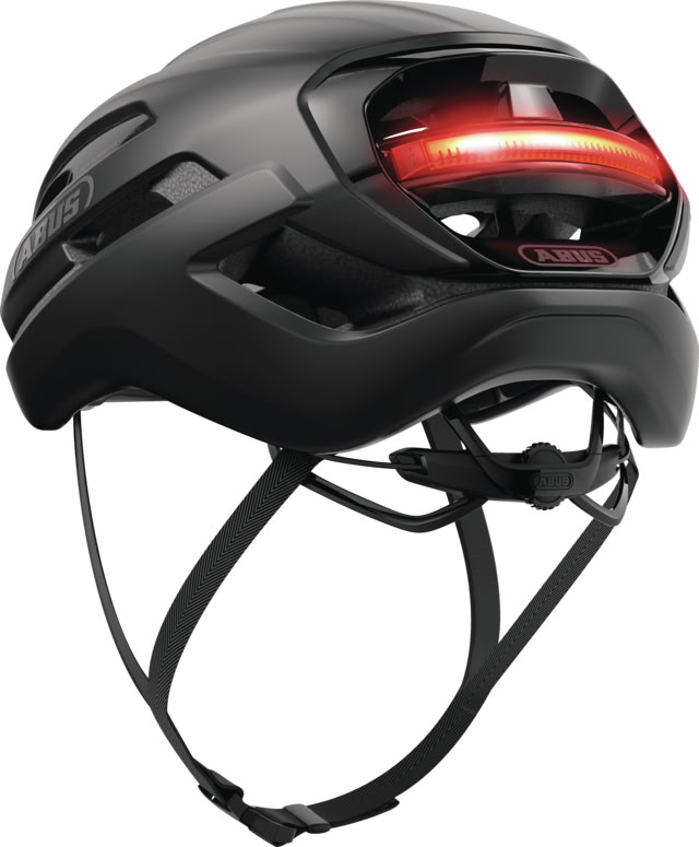 Шолом ABUS TAIPAN LED, розмір M (54-58 см), Velvet Black фото 5