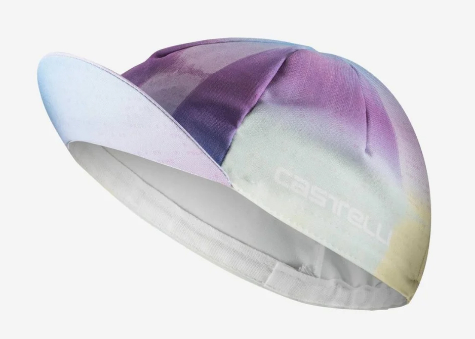 Велокепка Castelli R-A/D фиолетово-разноцветная фото 2
