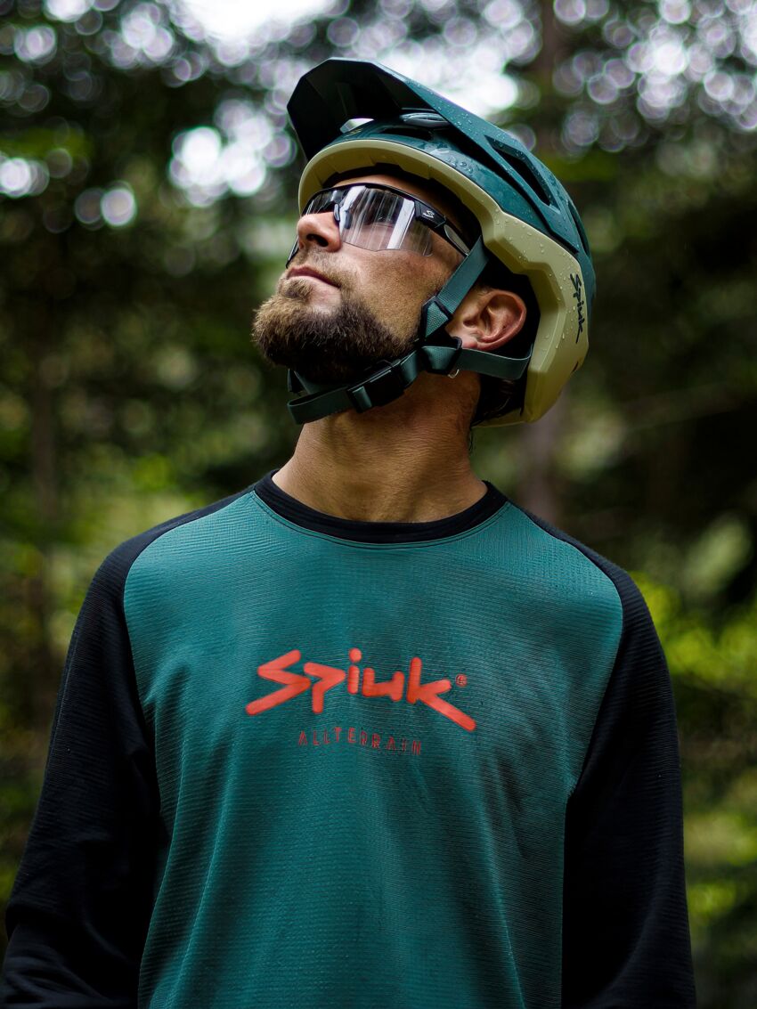 Джерсі Spiuk All Terrain довг рукав чоловіче зелене ХXL фото 3