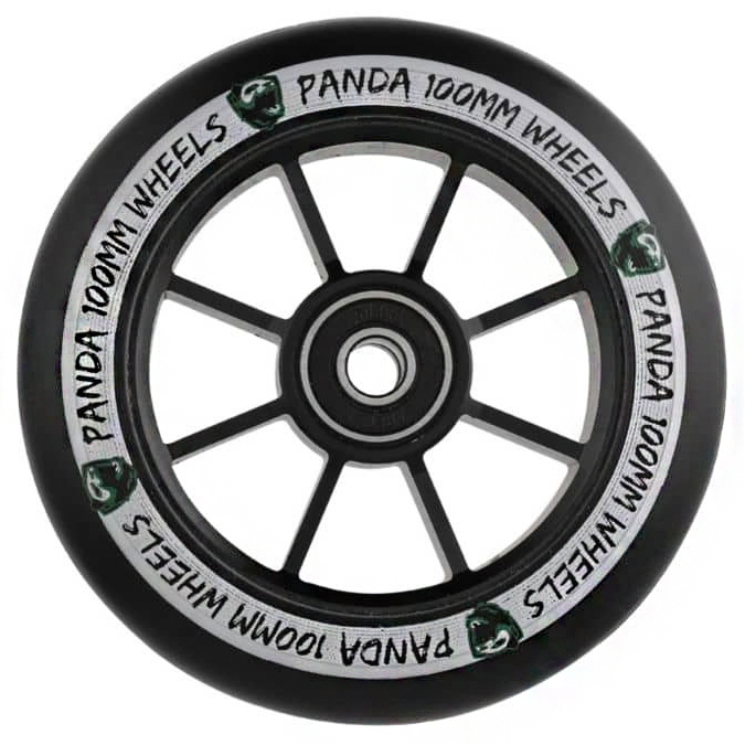 Колесо для трюкового самоката Panda Spoked V2 100мм Black