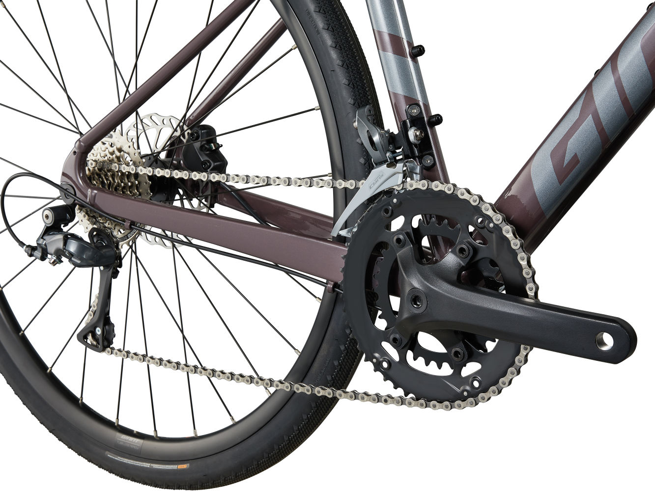 Велосипед 28" Giant FASTROAD AR 3 рама - ML Gloss Charcoal Plum A3 фото 5