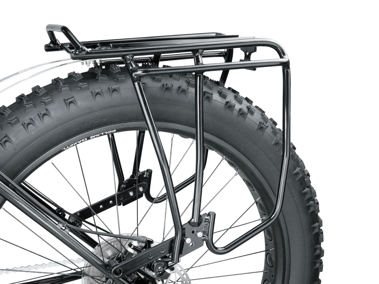 Багажник задн. 24"-26" Topeak OS SuperTourist FAT Disc, алюм. черный фото 2