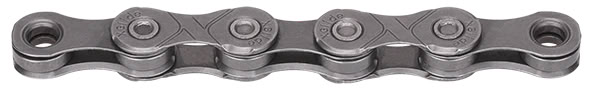 Ланцюг 118 л. 1/2"x11/128 KMC Xglide, Gray/Gray, 9/10/11-шв. фото 