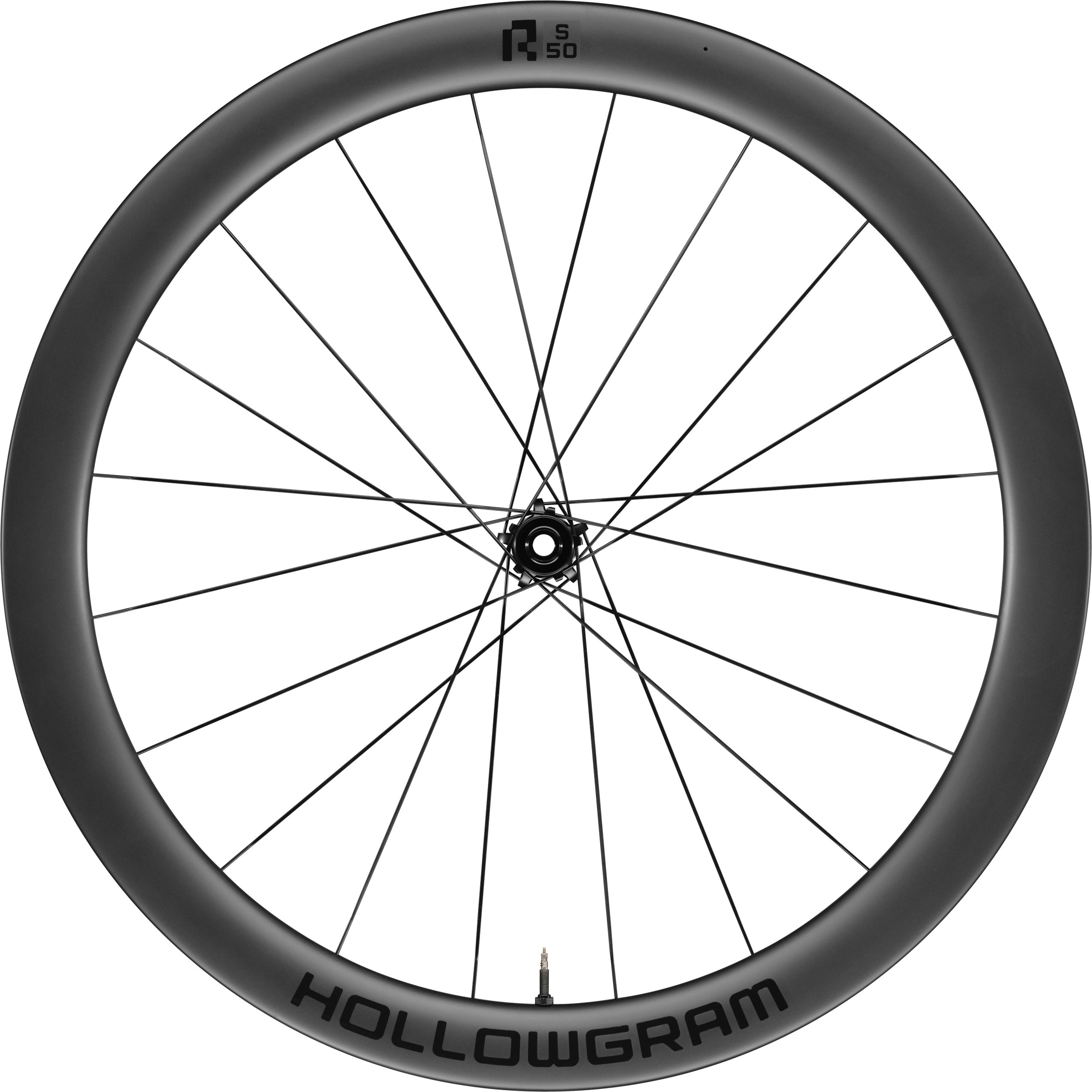Колесо пер. 700C Cannondale Road HollowGram R-S 50,  карбоновый обод, втулка 100x12mm, CenterLock фото 