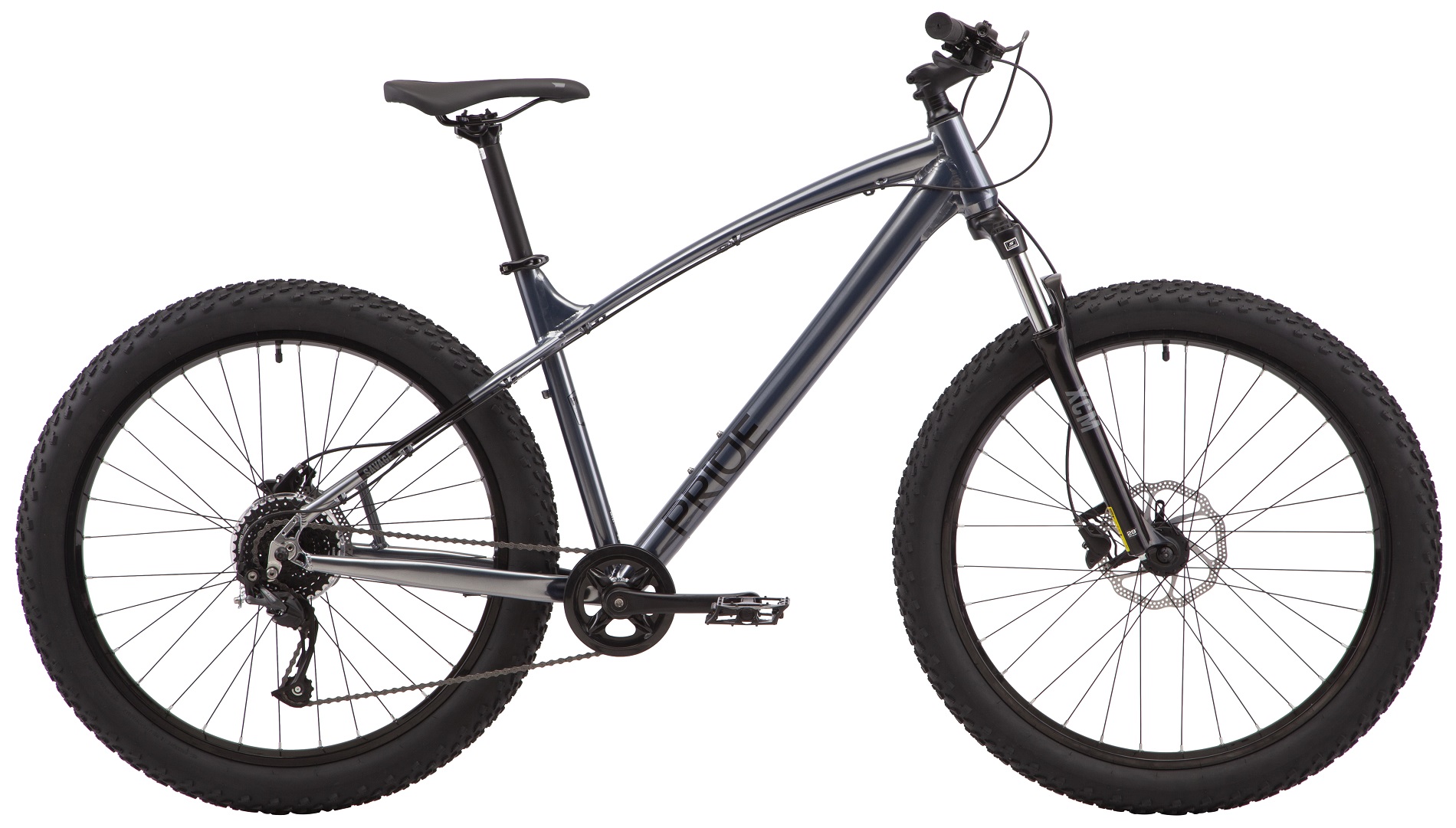 Велосипед 27,5" Pride SAVAGE 7.1 рама - XL сірий A1 фото 
