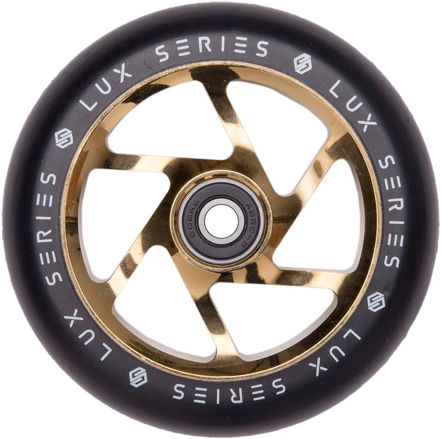 Колесо для трюкового самоката Striker Lux Pro 110мм Gold Chrome фото 