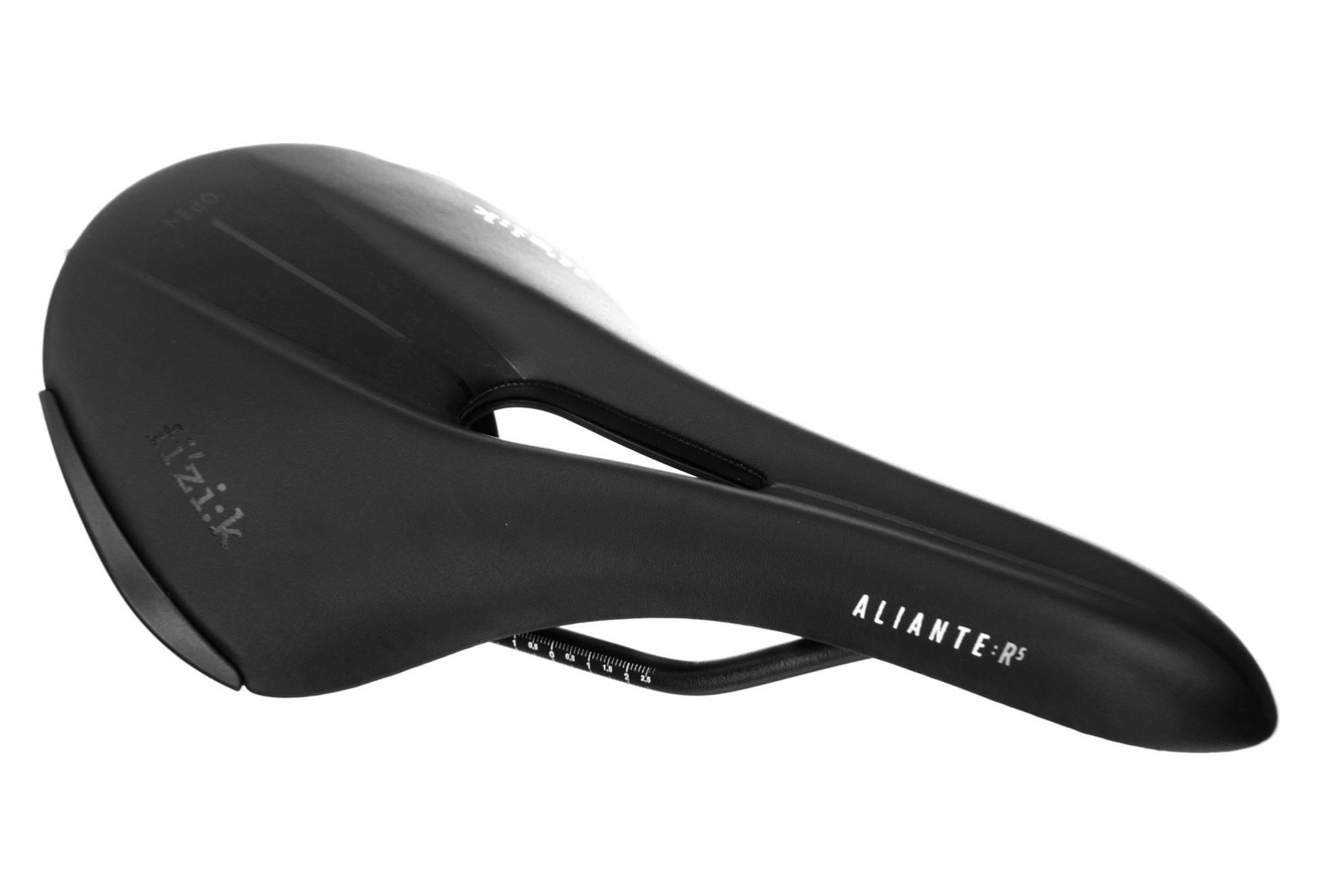 Седло Fizik Aliante R5 Open - LARGE, Road, 245гр, black фото 2