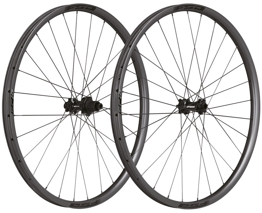 Колесо пер. + задн. 29" FSA SC i30, carbon, 110x15/148x12, 6B, MS12, tubeless, черный фото 