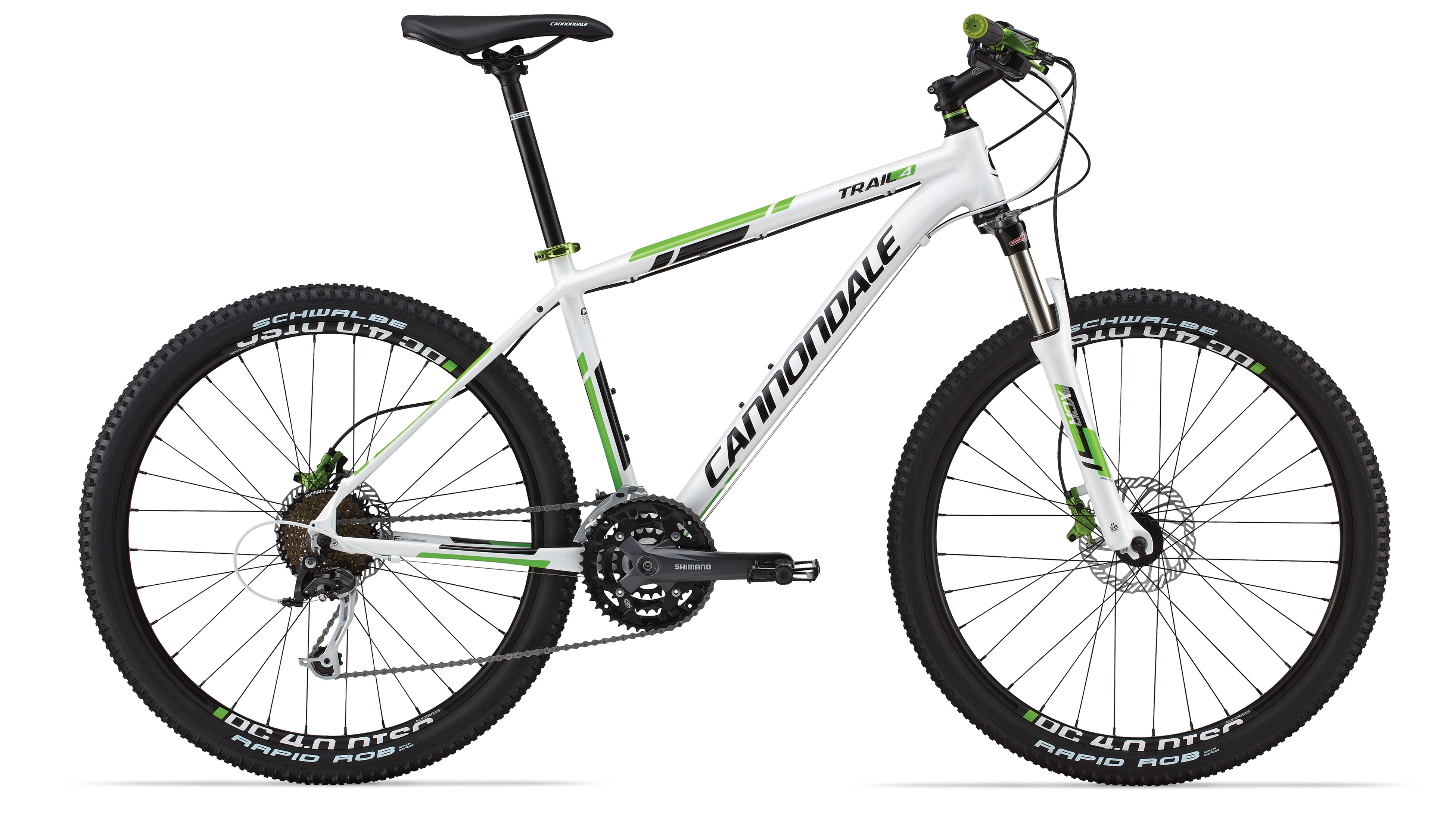 Велосипед 26" Cannondale TRAIL 4 рама - L 2014 белый фото 