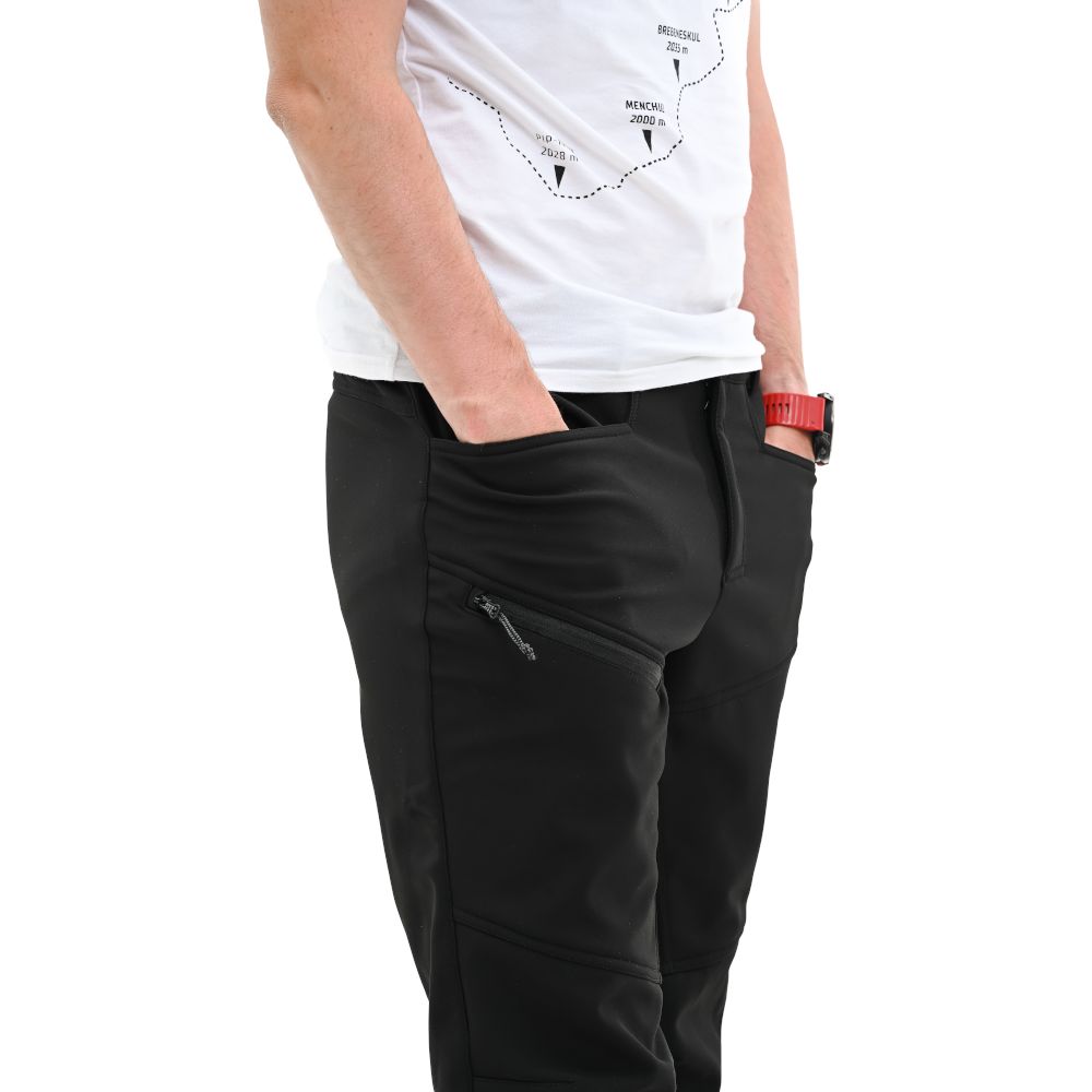 Штани Turbat POLARIS Mns, чоловічі, розмір XL, чорні фото 3
