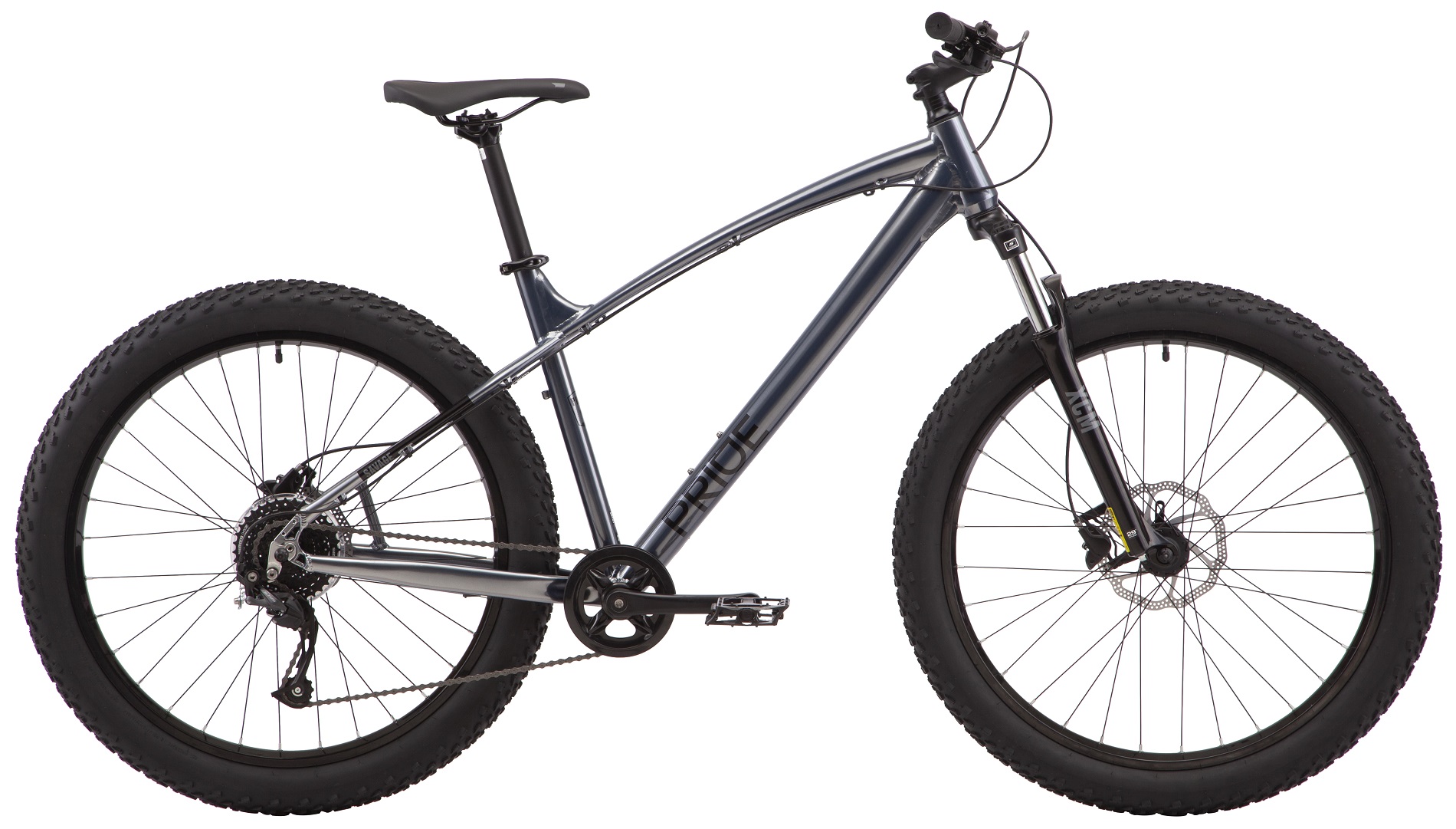 Велосипед 27,5" Pride SAVAGE 7.1 рама - XL 2021 сірий