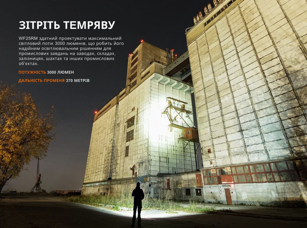 Фонарь ручной Fenix WF25RM, магнитная зарядка фото 15