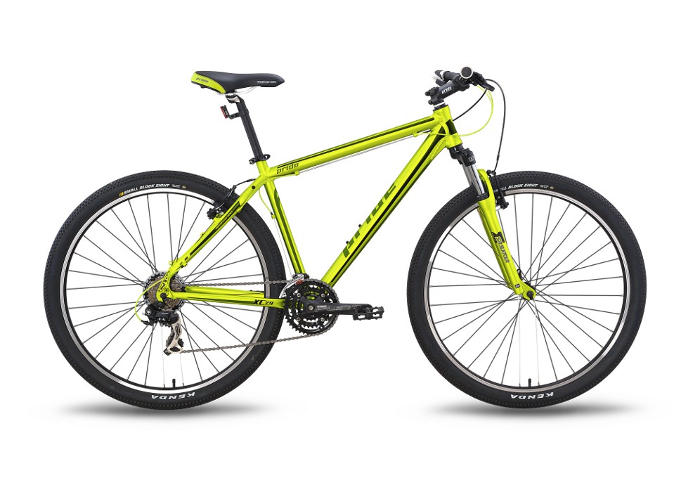 Велосипед 29 "Pride XC-29 V-br рама - 21" зелено-чорний матовий 2015