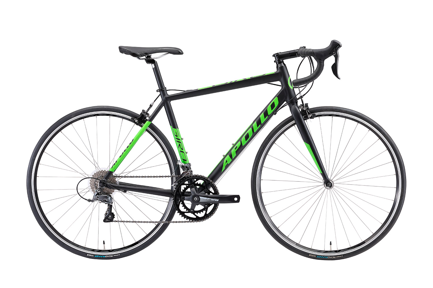 Велосипед 28" Apollo GIRO 10 рама - S matte black/matte green