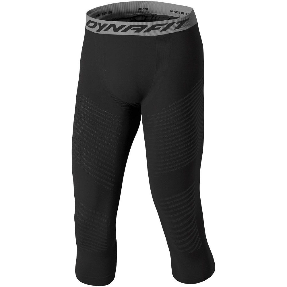 Термоштаны Dynafit 3/4 SPEED DRYARN M TIGHTS 71060 0911 мужские, размер 46/S, черные фото 