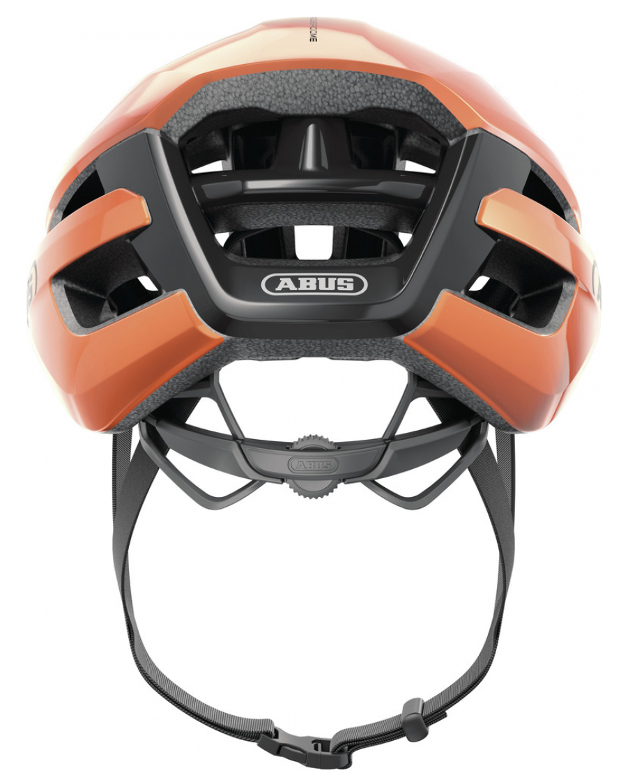 Шлем ABUS POWERDOME, размер L (57-61 см), Goldfish Orange, оранжевый фото 3