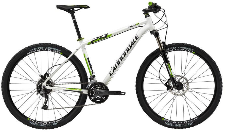 Велосипед 27,5" Cannondale TRAIL 4 рама - XS 2015 белый