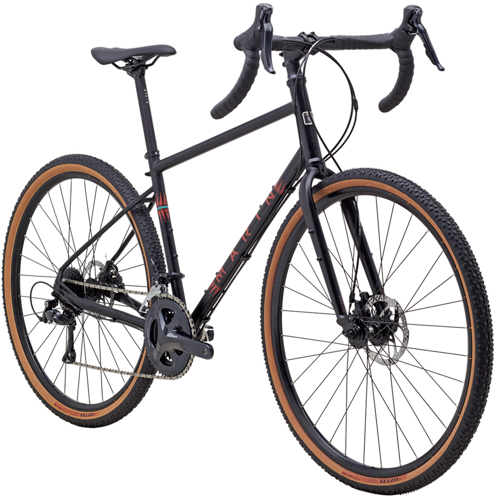 Велосипед 27,5" Marin FOUR CORNERS рама - S 2023 Satin Black/Red фото 2