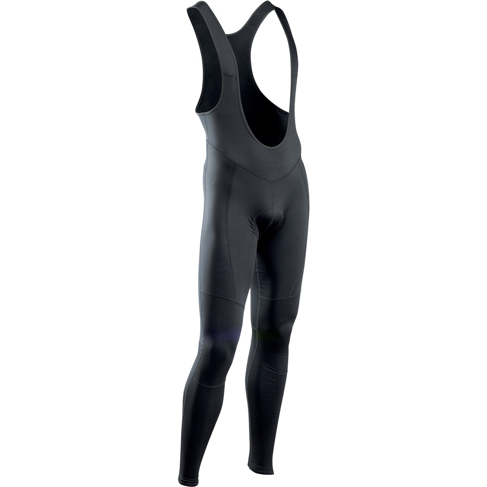 Рейтузы Northwave Force 2 Bibtight MS на лямках с памперсом мужские, черные, M