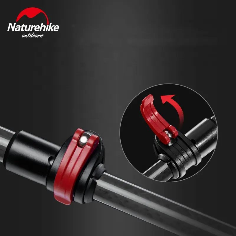 Трекінгова палиця Naturehike NH19S010-T, 3 секції, 54-120 см, блакитна, 1 шт фото 2